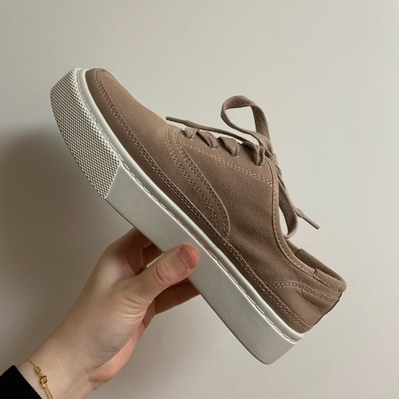 All Saints Bella Suede Low Top Sneaker - Picture 5 of 8